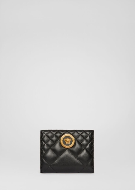 Portofel Versace Versace Quilted Piele Bifold Dama | TEVPUXI-37